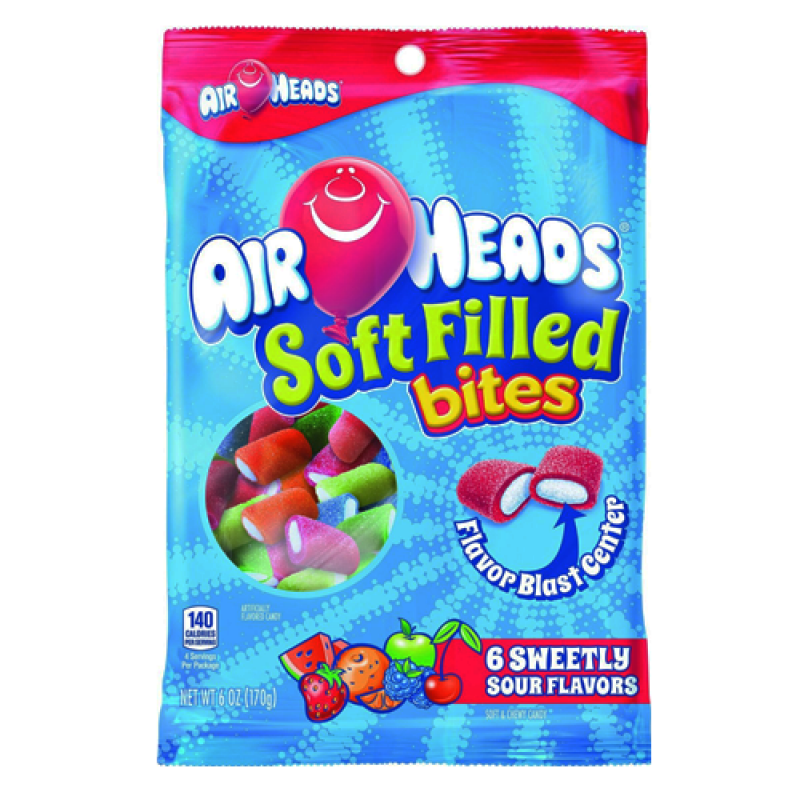 Airheads Soft Filled Bites - 6oz (170g)
