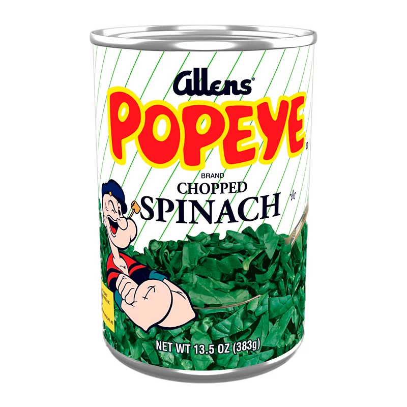 Allens Popeye Chopped Spinach - 13.5oz (383g)