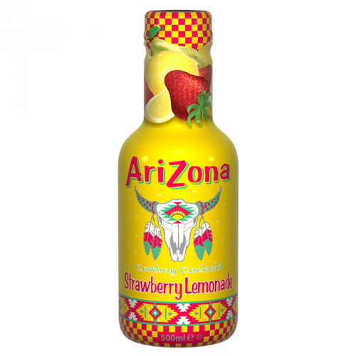 Arizona Cowboy Cocktail Strawberry Lemonade - 16.9fl.oz (500ml)