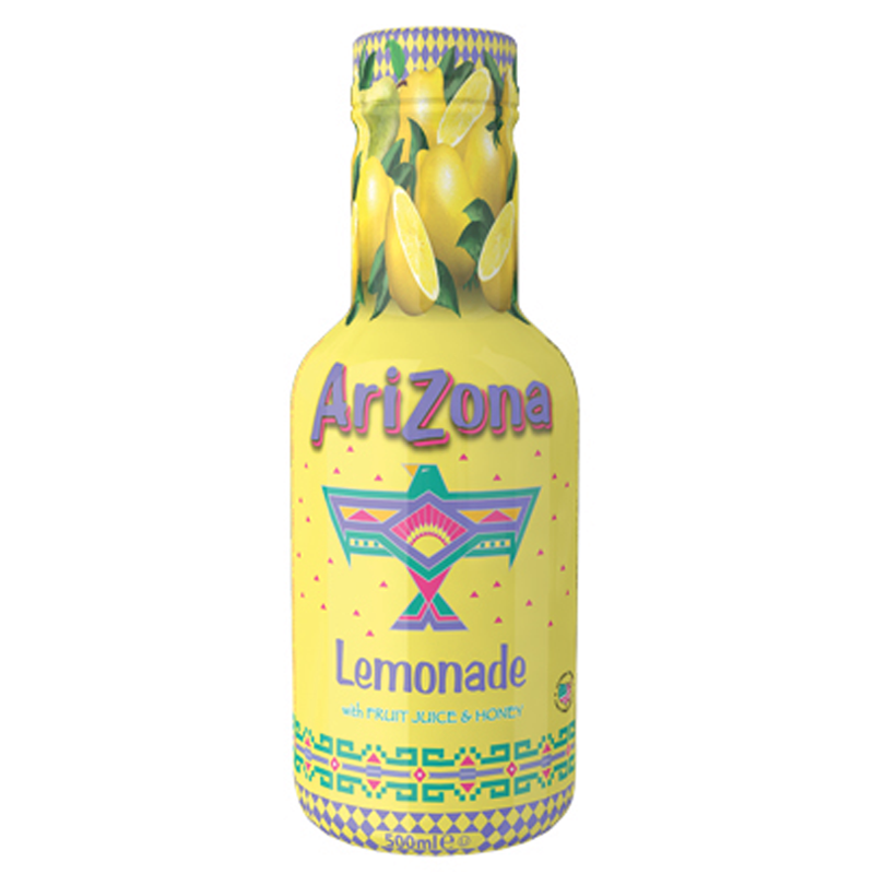 AriZona Lemonade with Fruit Juice & Honey - 500ml