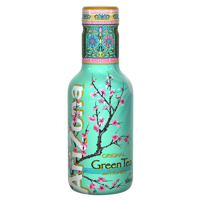 AriZona Original Green Tea with Honey - 16.9fl.oz (500ml)
