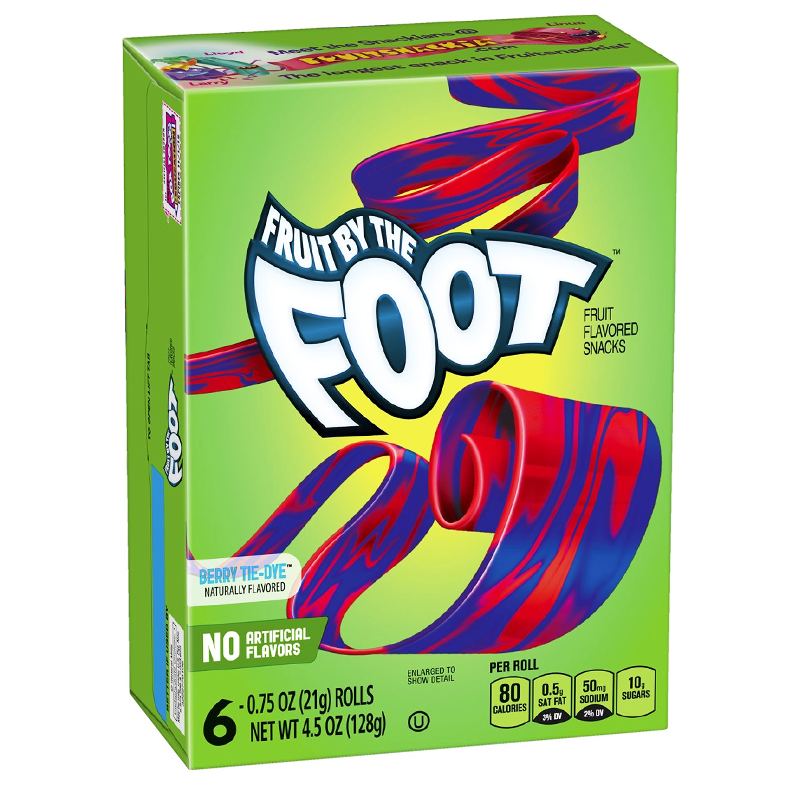 Fruit By The Foot Berry Tie-Dye - 4.5oz (128g)