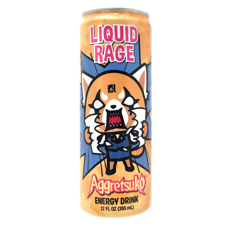 Aggretsuko Liquid Rage Energy Drink - 12fl.oz (355ml)