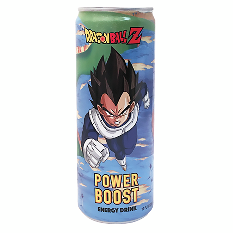 Dragon Ball Z Vegeta Power Boost Energy Drink - 12fl.oz (355ml)