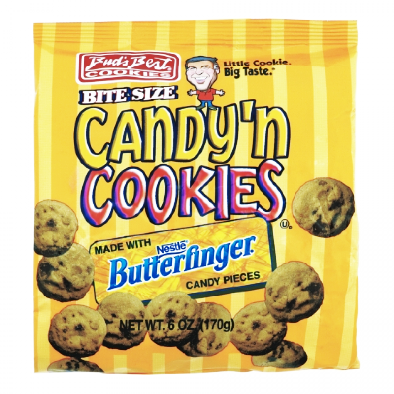 Buds Best Butterfinger Bite Size Cookies - 6oz (170g)