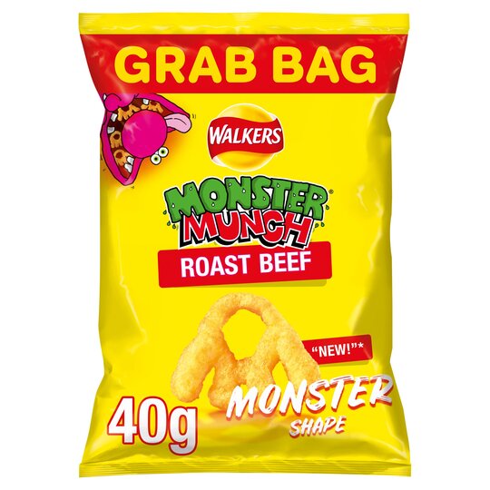 Monster Munch Roast Beef Snack - 1.4oz (40G)