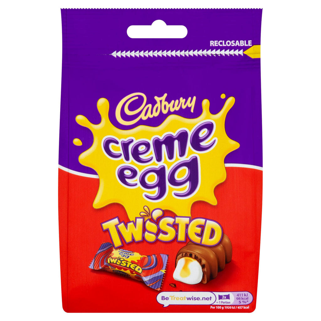Cadbury Creme Egg Twisted Bag 83G