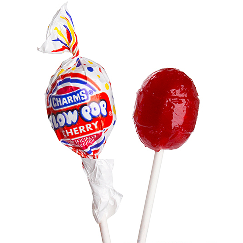 Charms Cherry Blow Pop Lollipop - 0.64oz (18.4g)