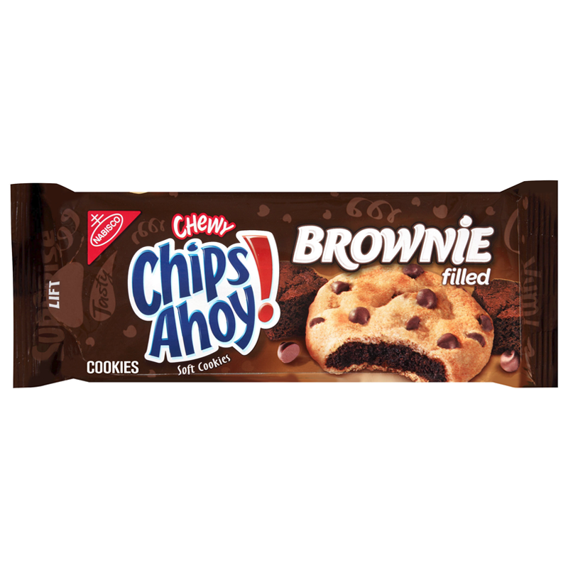 Chips Ahoy! Chewy Brownie Filled Soft Cookies - 9.5oz (269g)