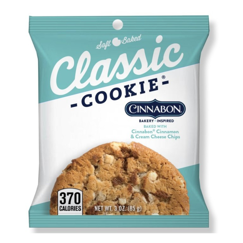 Classic Cookie - Cinnabon with Cinnamon and Cream Cheese - 3oz (85g)