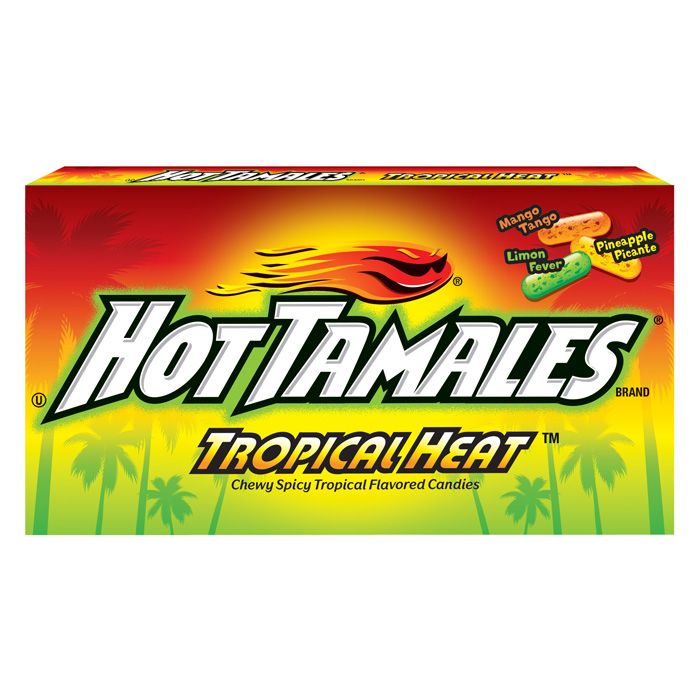 Hot Tamales Tropical Heat - Theatre Box - 5oz (141g)