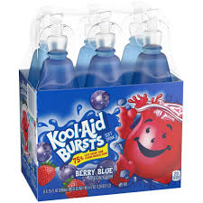 Kool Aid Bursts Berry Blue - 200ml (Single Bottle)