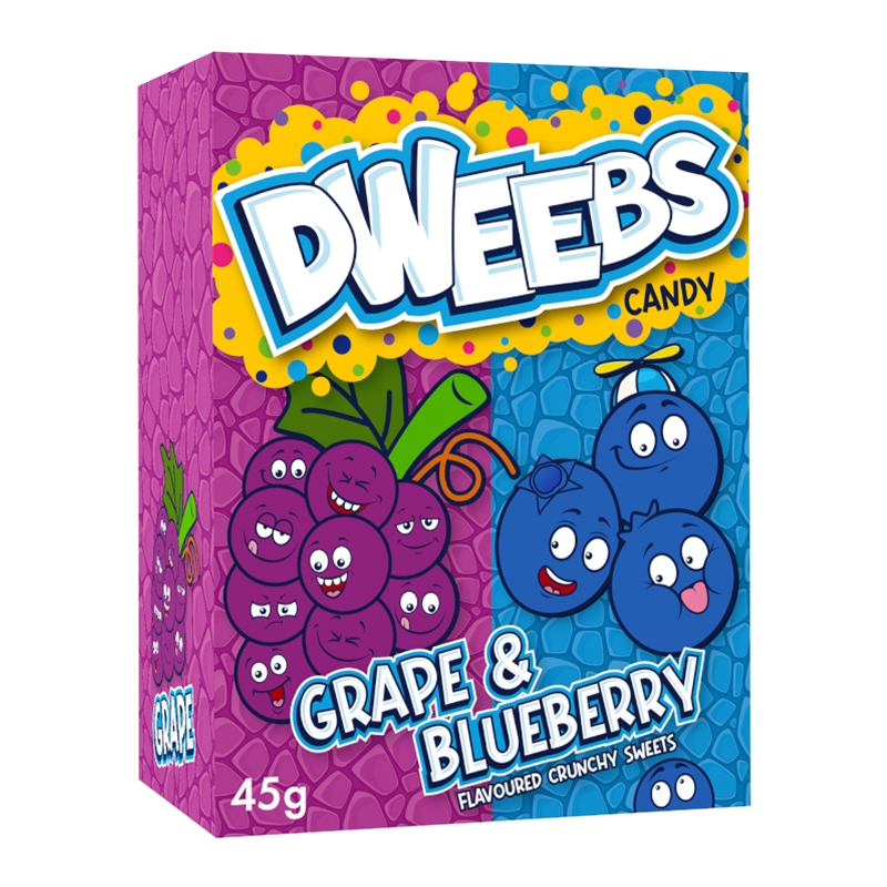 DWEEBS Grape & Blueberry - 1.58oz (45g)