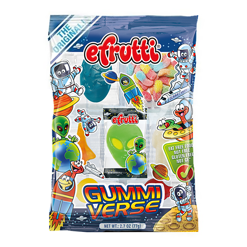 E.Frutti Gummi Verse Tray - 2.7oz (77g)