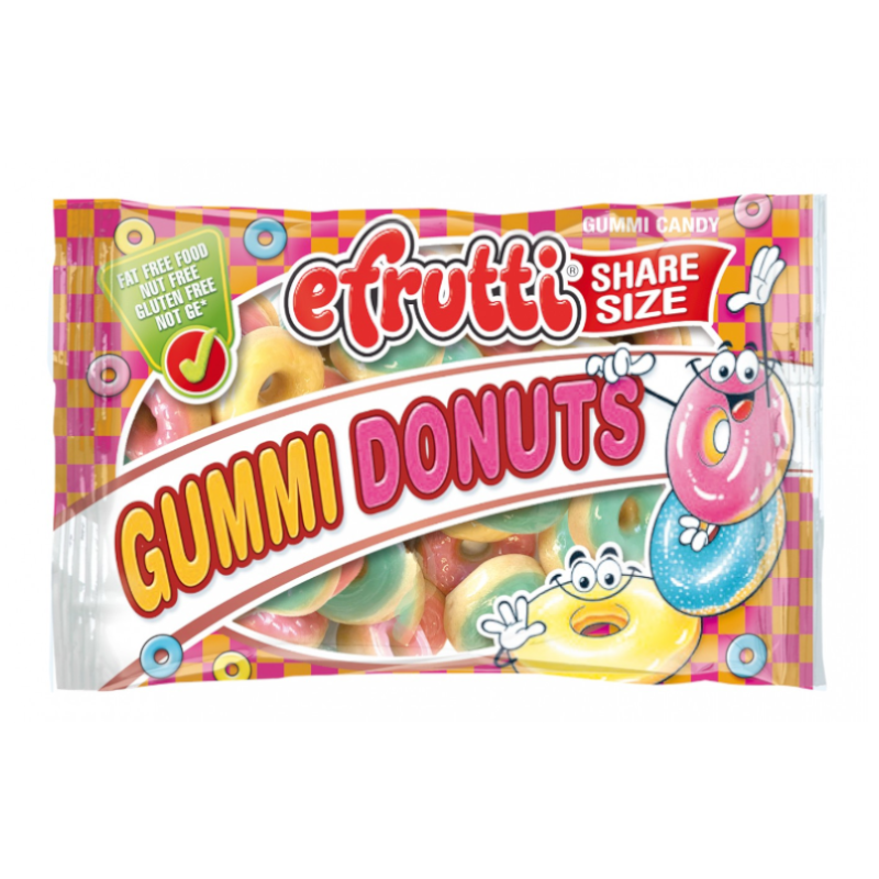 E.Frutti Gummi Donuts Share Size - 2oz (57g)