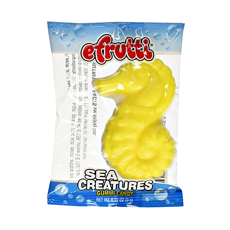 E.Frutti Gummi Candy Sea Creature - 0.32oz (9g)