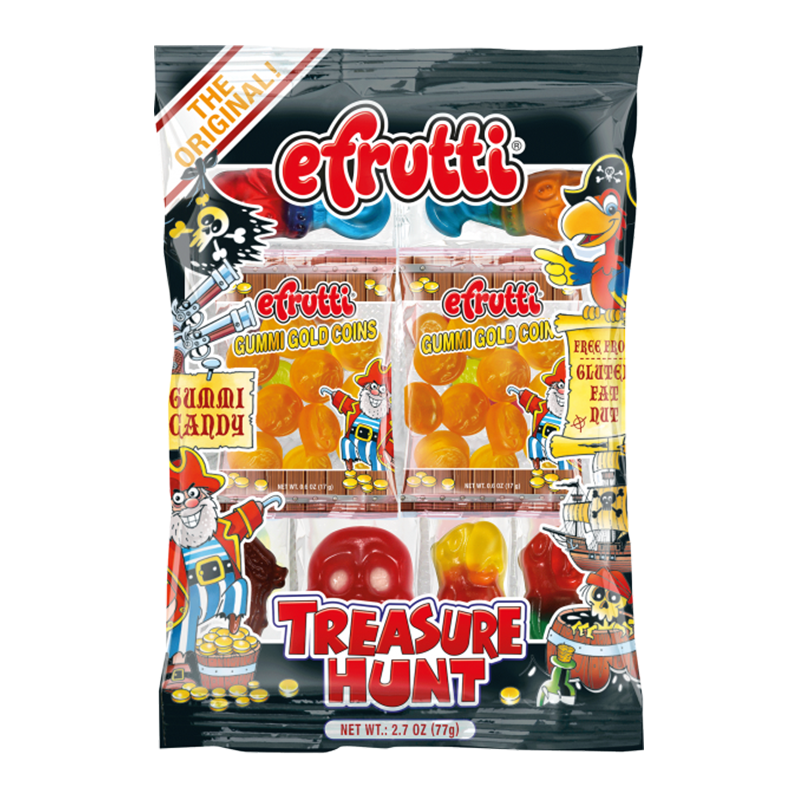 E.Frutti Gummi Treasure Hunt Tray - 2.7oz (77g)