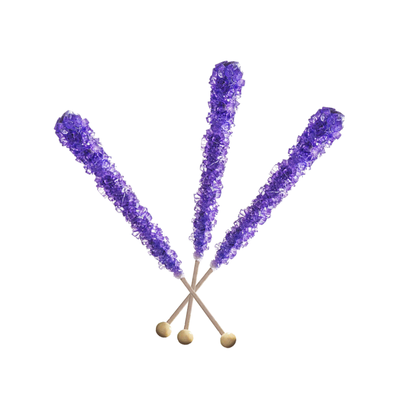 Espeez - Rock Candy on a Stick - Grape (Purple) - SINGLE 0.8oz (22g)