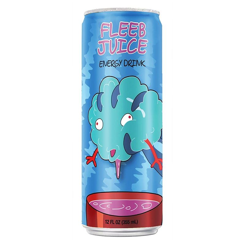 Rick & Morty Fleeb Juice Energy Drink - 12fl.oz (355ml)