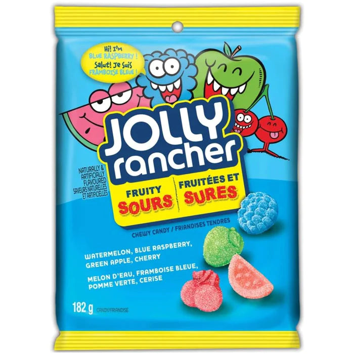 Jolly Rancher Fruity Sours (Canada) - 182g