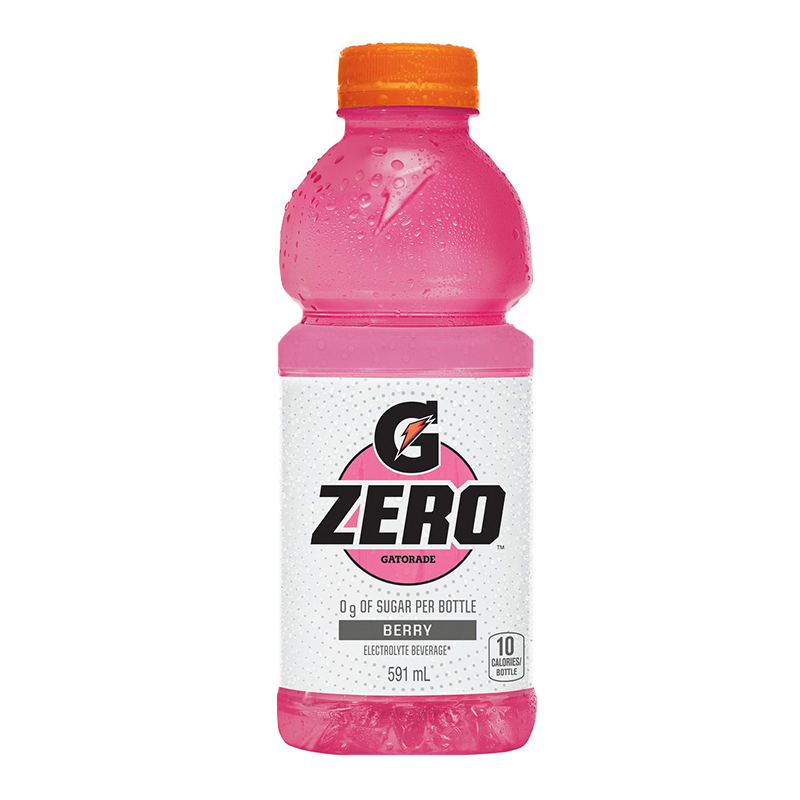 Gatorade Zero Berry - 591ml - Best Before (31/01/23)