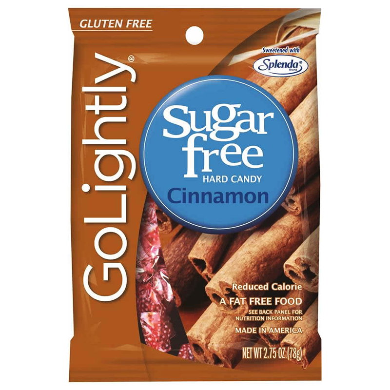GoLightly - Cinnamon Sugar Free Candy - 2.75oz (78g)
