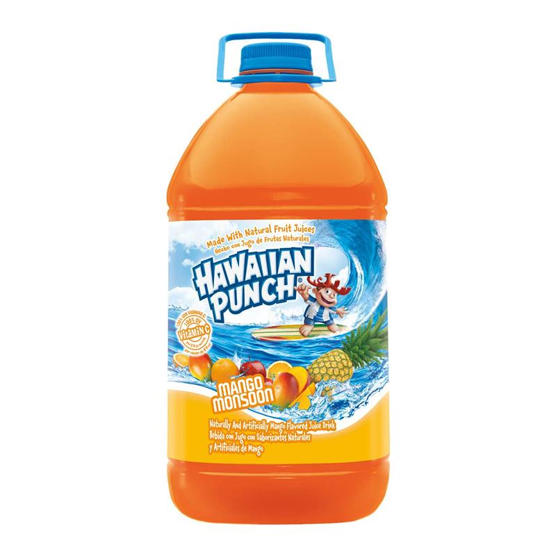 Hawaiian Punch Mango Monsoon HUGE 1 Gallon (3.78ltr)
