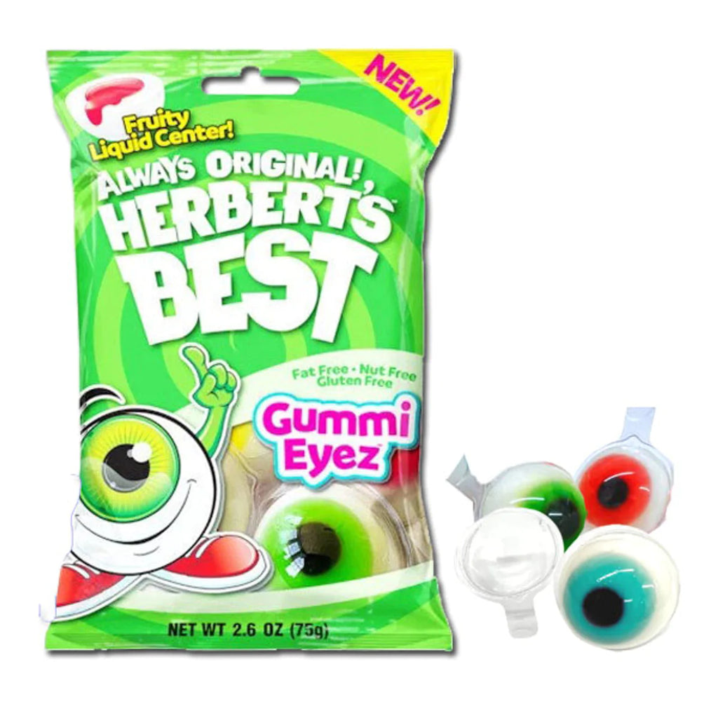 Herbert's Best Gummi Eyez Peg Bag - 2.6oz (75g)