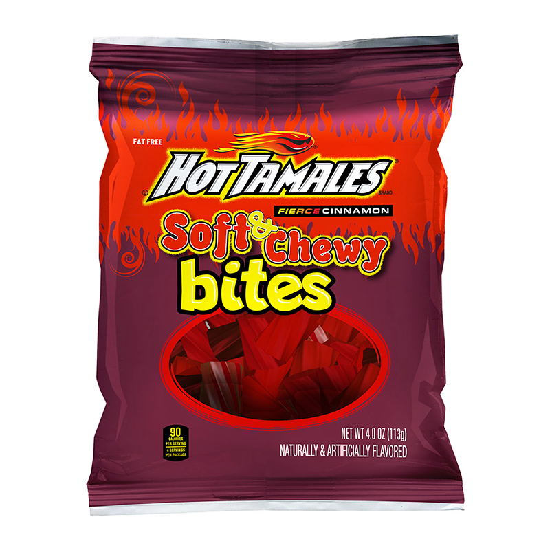 Hot Tamales Soft & Chewy Bites - 4oz (113g)