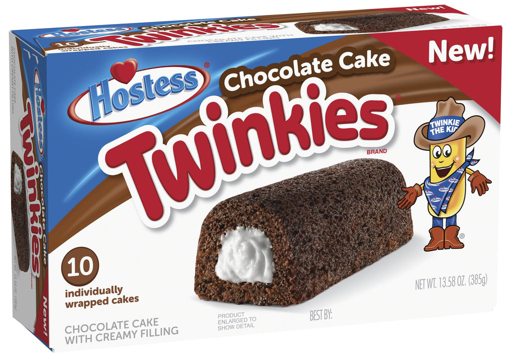 Hostess Twinkies Chocolate 10-Pack 13.5oz (385g)