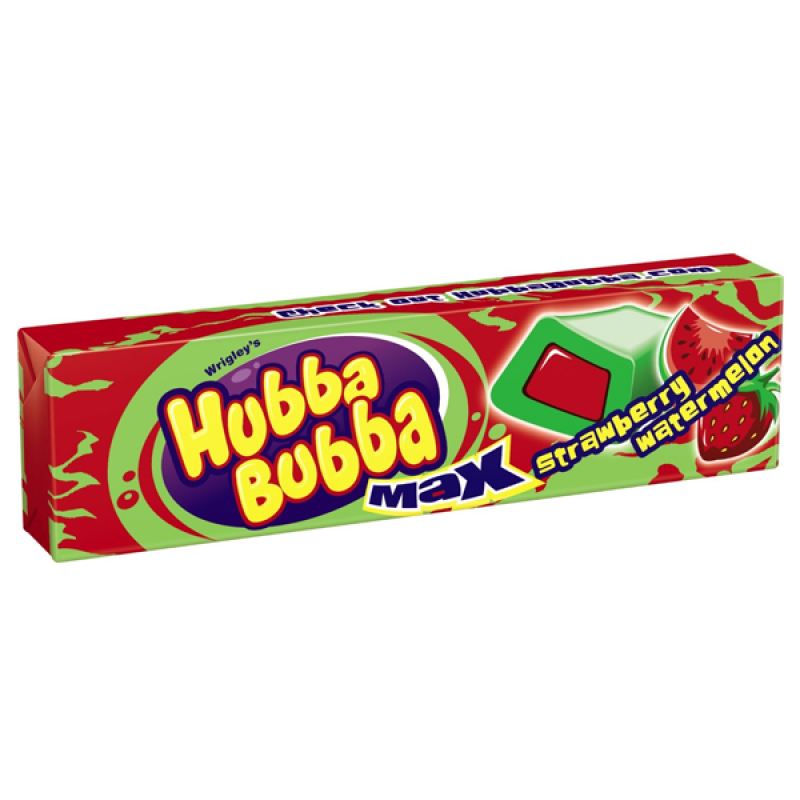 Hubba Bubba Max Strawberry Watermelon - 1.41oz (40g)