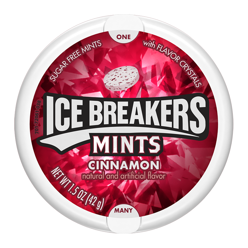 Ice Breakers Mints Cinnamon 1.5oz (42g)