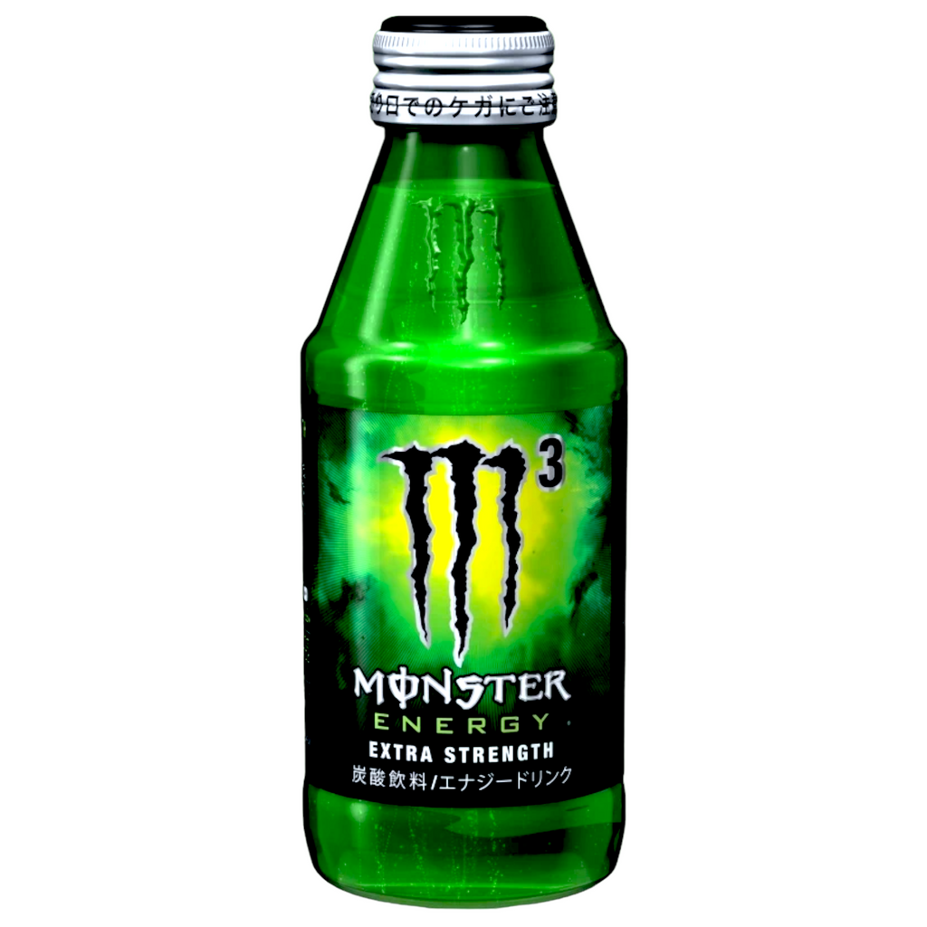 RARE Monster Energy M3 Glass Bottle (Japan) - 5.1fl.oz (150ml)