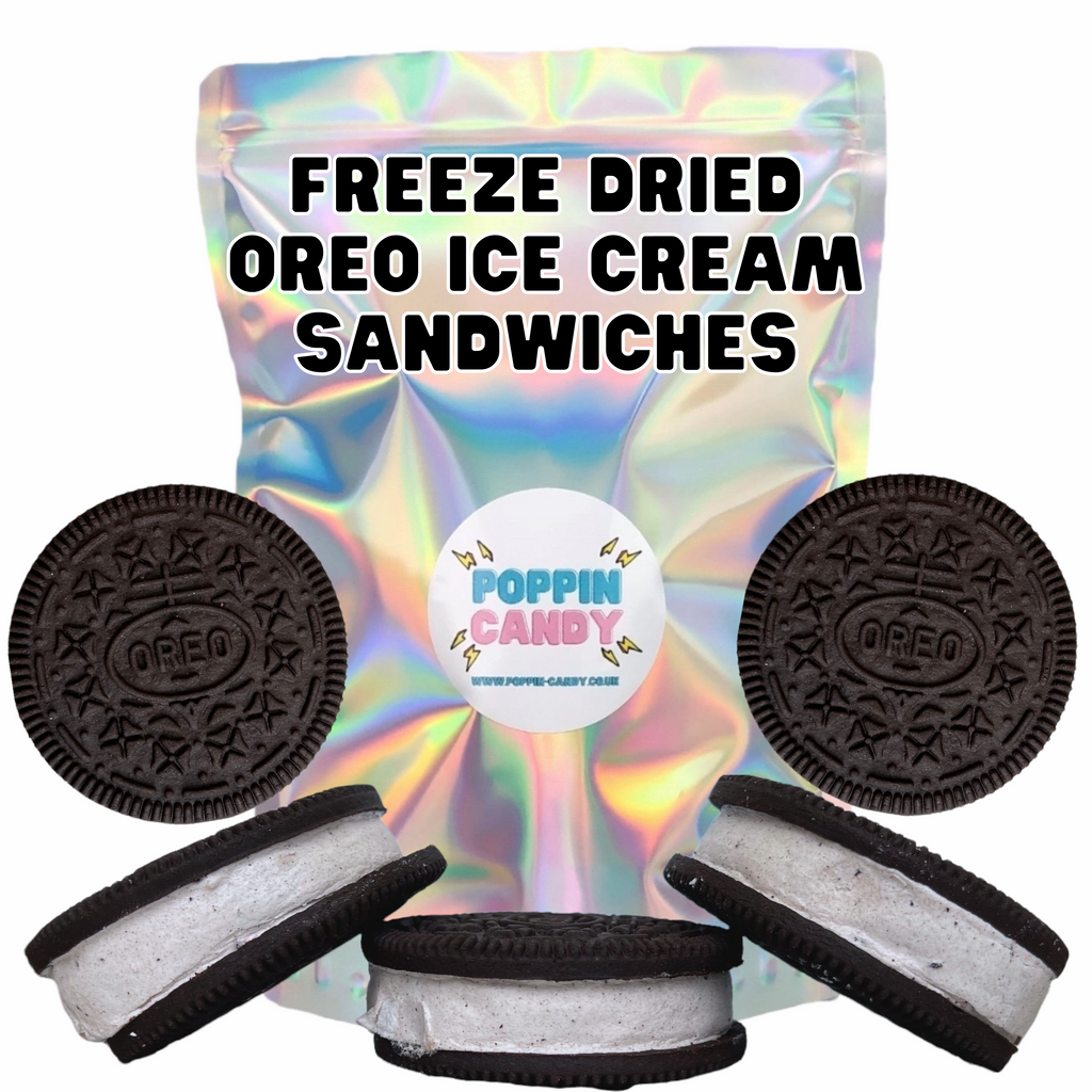 Freeze Dried Oreo Ice Cream Sandwich