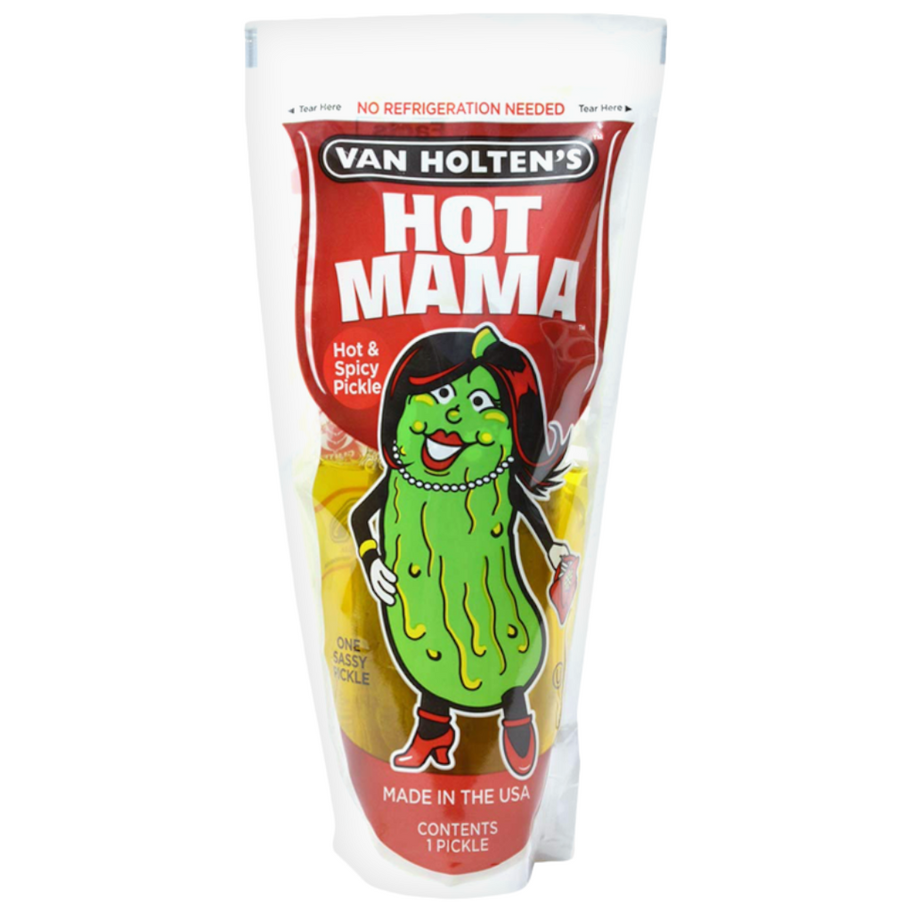 Van Holten's King Size Pickle In-a-Pouch - Hot Mama