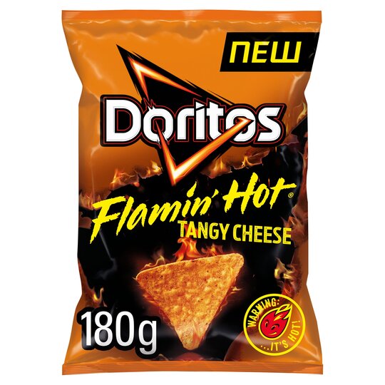 Doritos Flamin’ Hot Tangy Cheese - 180g