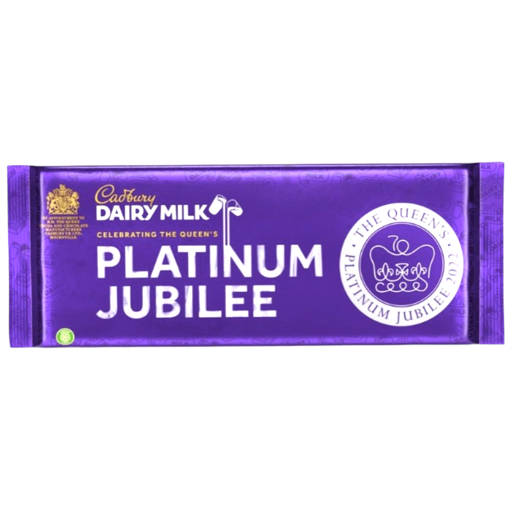 The Queen’s Platinum Jubilee Cadbury Dairy Milk Chocolate Bar - 360g
