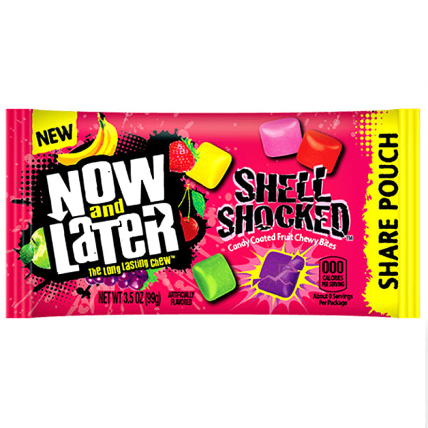 Now & Later Shell Shocked Share Size - 99g
