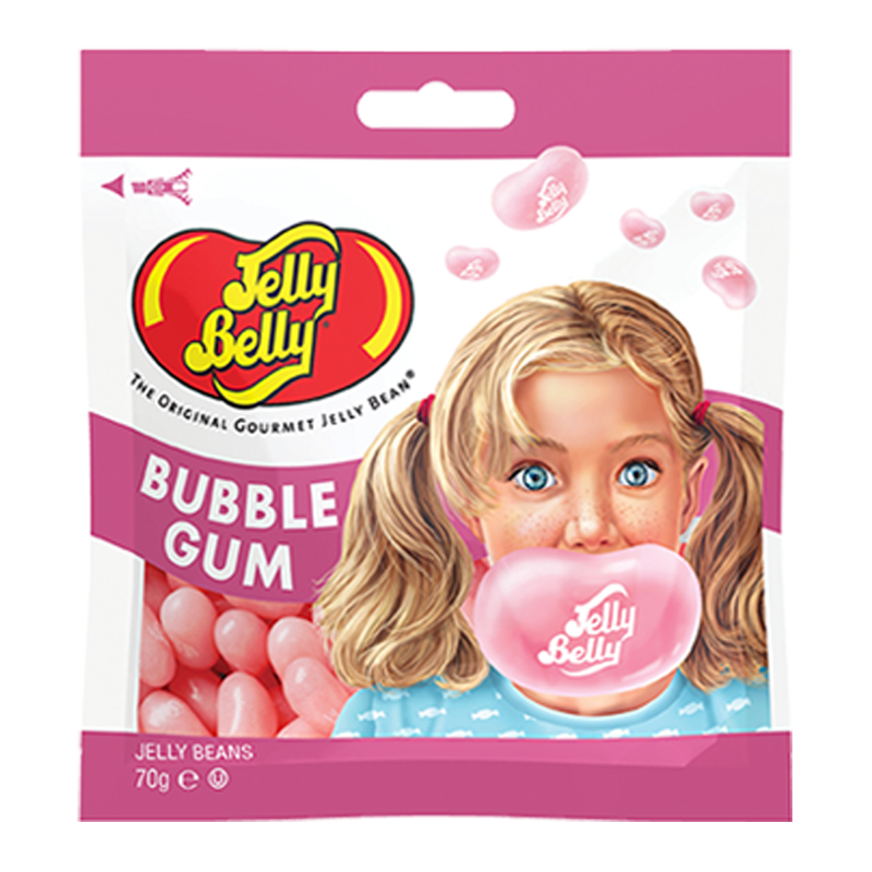Jelly Belly Bubble Gum Jelly Beans Bag - 2.46oz (70g)