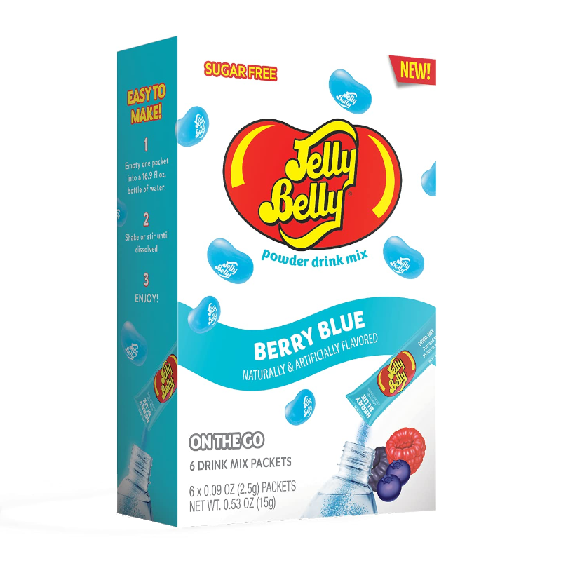 Jelly Belly Singles To Go Berry Blue - 15g