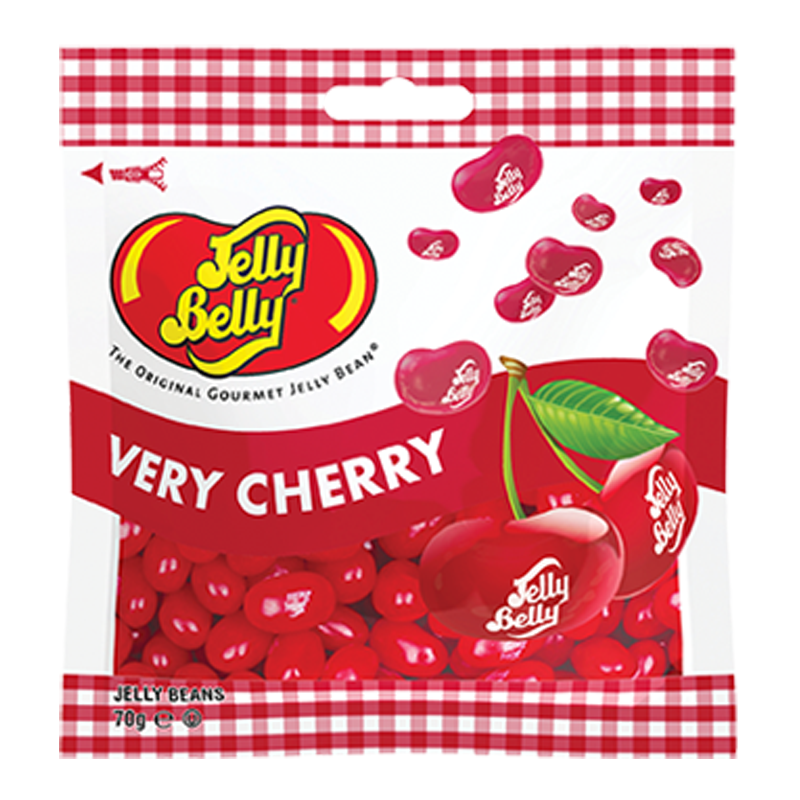 Jelly Belly Very Cherry Jelly Beans Bag - 2.46oz (70g)