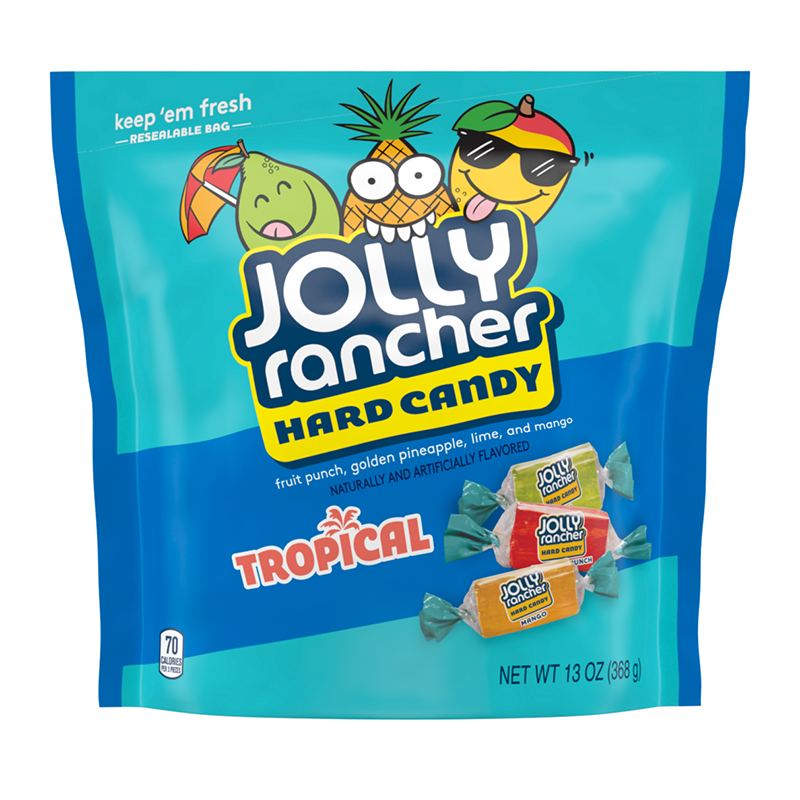 Jolly Rancher Tropical Hard Candy - 13oz (368g)