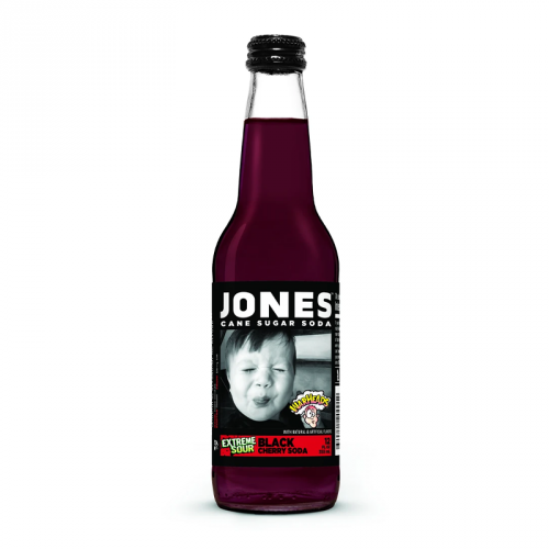 Jones Soda Warheads Black Cherry (355ml)