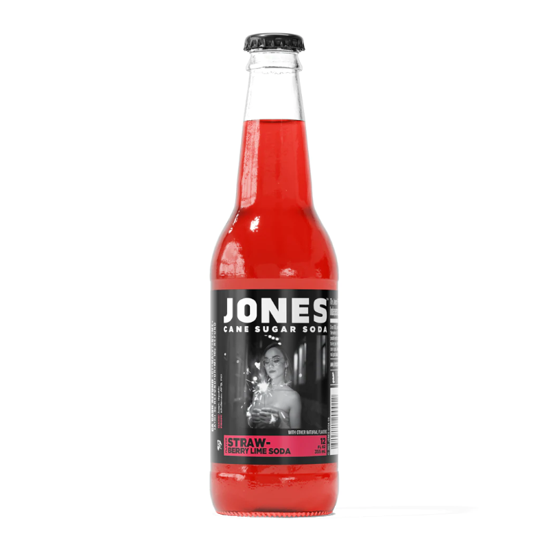 Jones Soda Strawberry Lime (355ml)