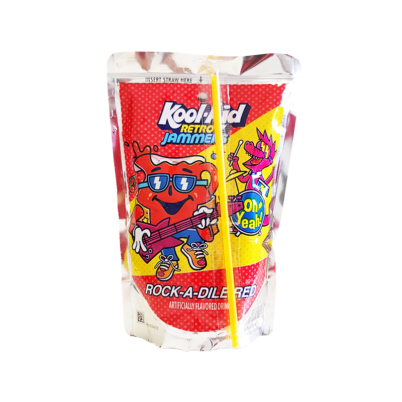 Kool Aid Retro Jammers Rock-A-Dile Red - 6oz (177ml)