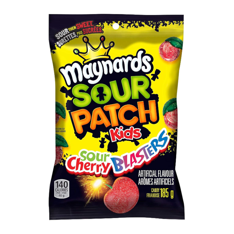 Maynard Sour Patch Kids Cherry Blasters - 185g