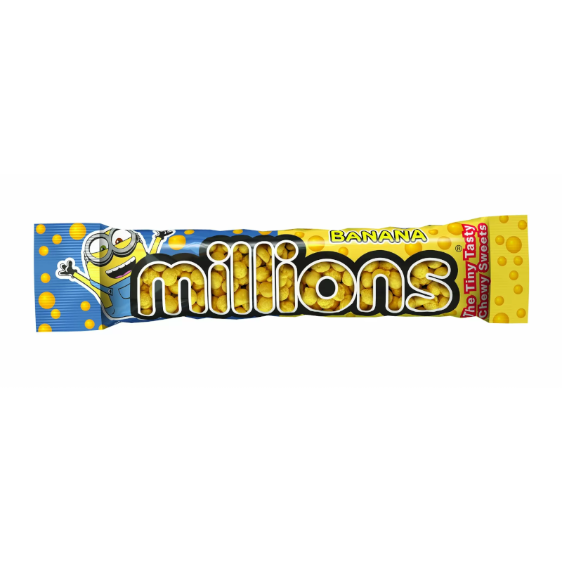 Millions Banana Minions Millions Tube - 1.41oz (40g)