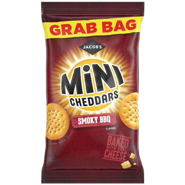 Mini Cheddars BBQ Grab Bag 50g