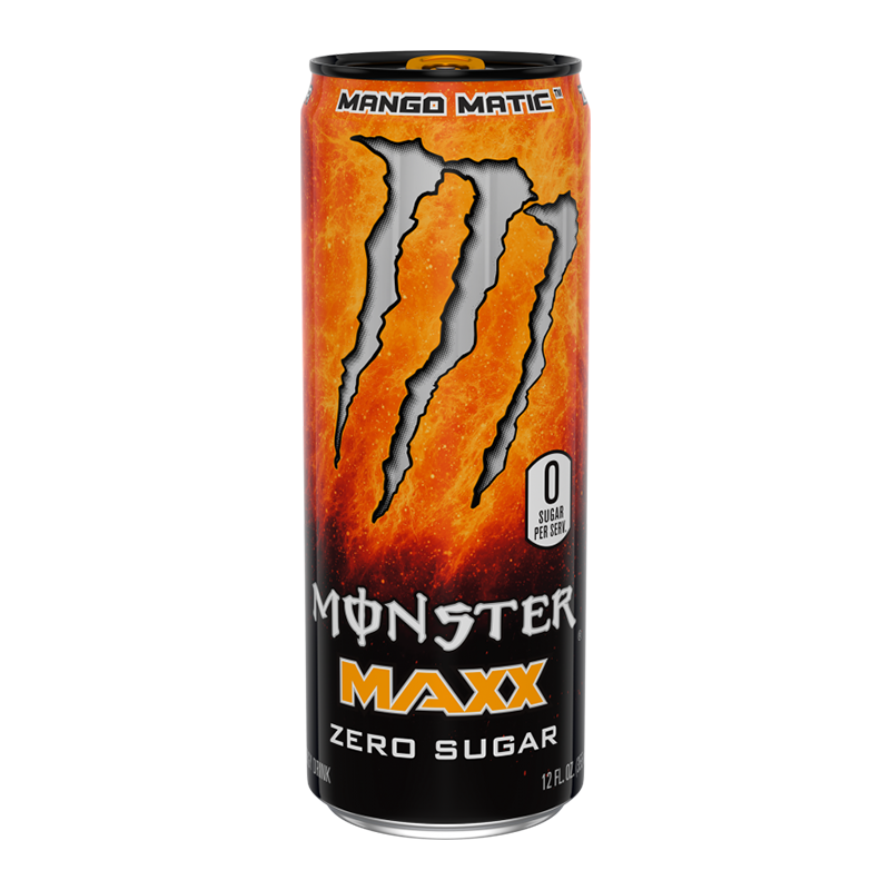 Monster Energy MAXX Mango Matic Zero Sugar - 12fl.oz (355ml)