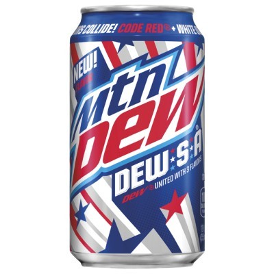 RARE Limited Edition Mountain Dew Dew-S-A - 12fl.oz (355ml) - (Best Before (11/11/21)
